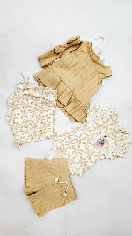 Baby girl essentials 5 pieces sets
