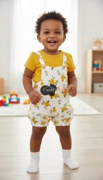 2-in-1 Floral Two-Piece Set for Girls