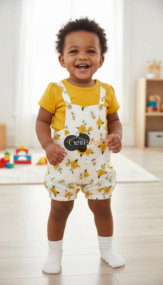 2-in-1 Floral Two-Piece Set for Girls 2-in-1 Floral Two-Piece Set for Girls