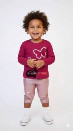 2-in-1 Girls Party Set with Butterfly Design