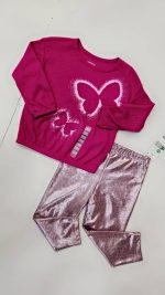 2-in-1 Girls Party Set with Butterfly Design - Image 2