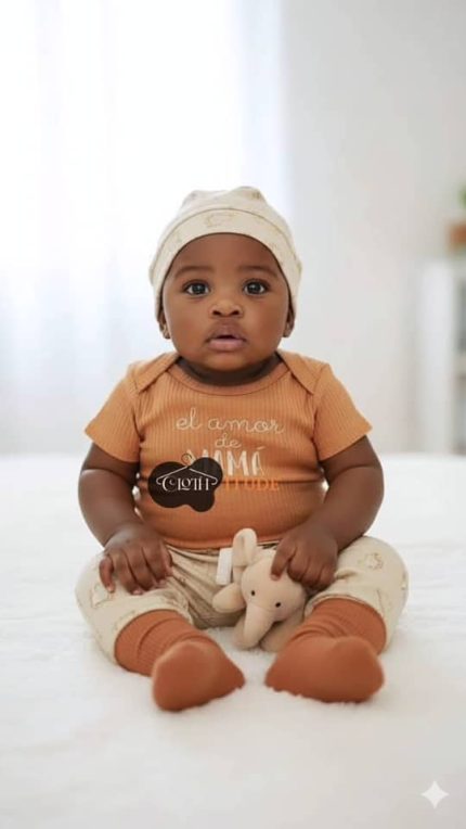 Boy 4-Piece Set with Joggers, Cap & Socks