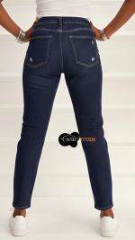 Boohoo Crazy Blue Jeans - Image 2
