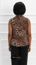 Adrienne Leopard Top - Image 2