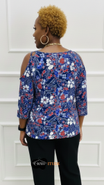 Adrienne Multicolored Top - Image 2