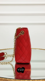 Justfab red faux leather bag - Image 3