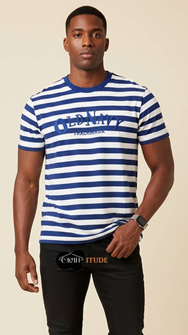 IMG-20251118-WA0003 Old Navy stripe T-shirt - Image 1