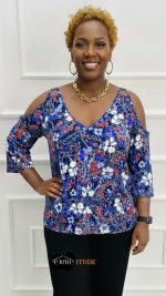 Adrienne Multicolored Top