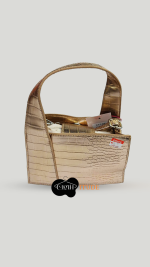 CHERI Gold Mini satchel Bag  - Image 2